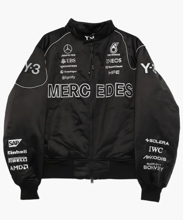Y3 X Amg X Mercedes-AMG Petronas F1 Jacket Black