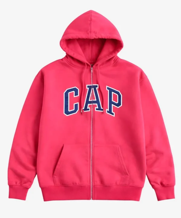 British rapper Central Cee 2026 Coachella Gap Pink Hoodie