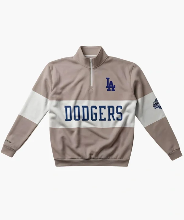 Dodgers Womens Night Quarter Zip Sweatshirt