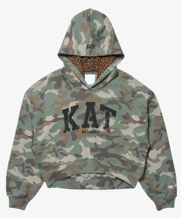 Gap Katseye Daniela Camo Hoodie