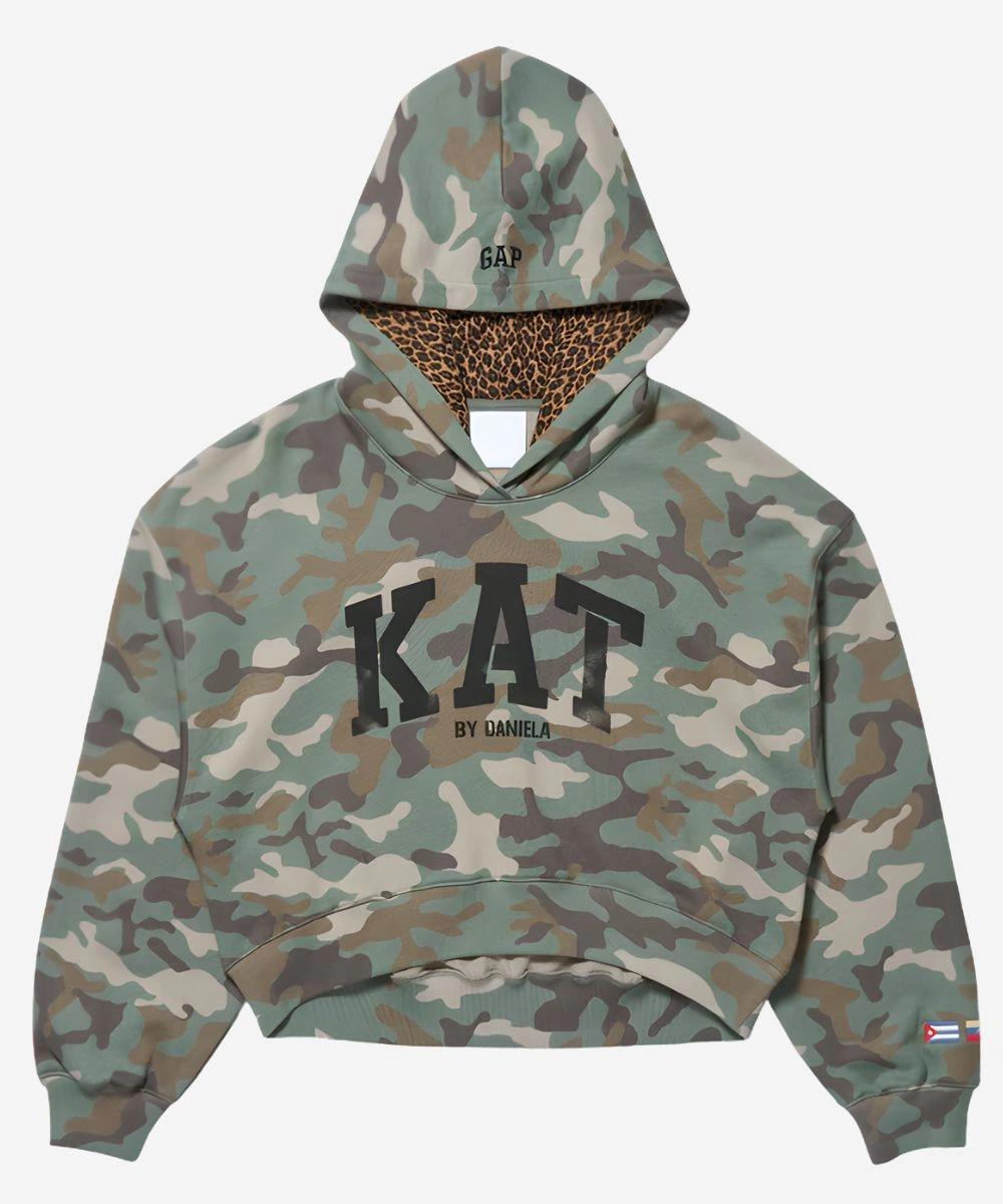 Gap Katseye Daniela Camo Hoodie