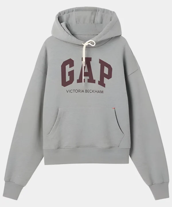 Gap Victoria Beckham Extra Heavyweight French Terry Hoodie Grey