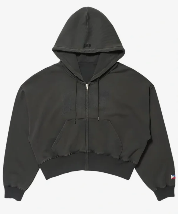 Gap x Katseye 2026 Sophia Full Zip Black Hoodie