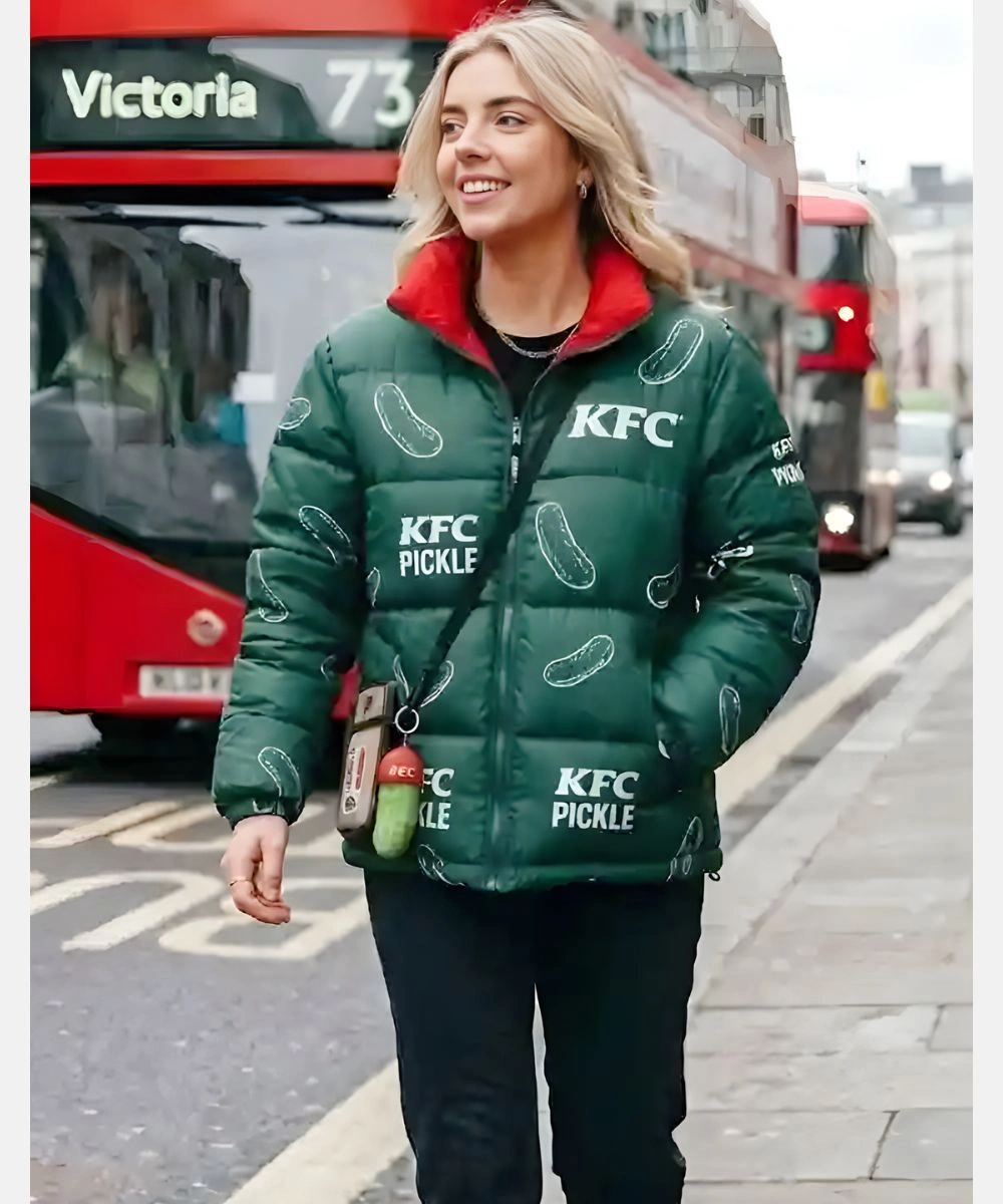 KFC Pickle Puffer Jacket Green