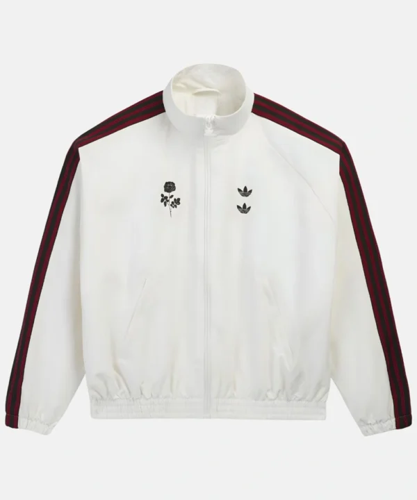 Men's 2026 Adidas Originals x Willy Chavarria Woven Track Jacket White