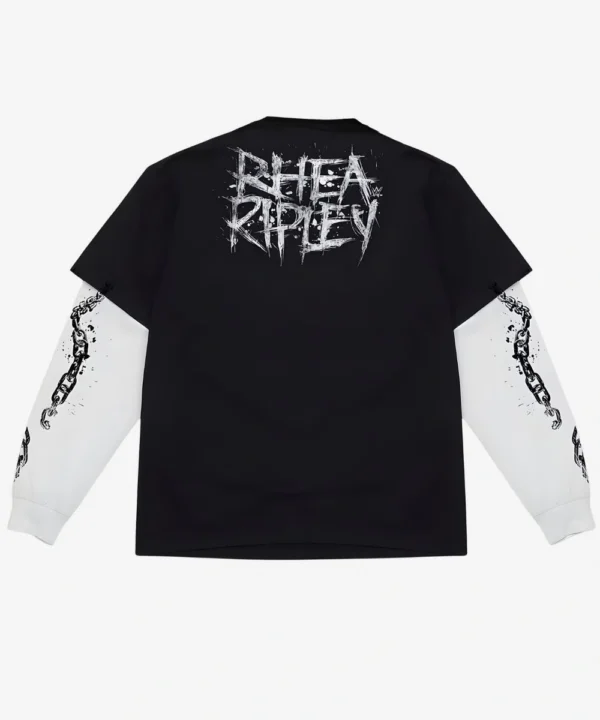 Rhea Ripley Chain Long Sleeve T-Shirt