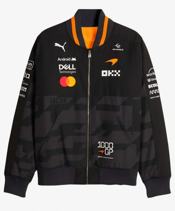PUMA McLaren 2026 Team 1000th GP Bomber Jacket