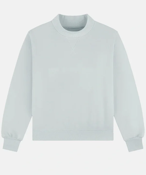 Parke Bridal Classic Mockneck Sweatshirt Blue