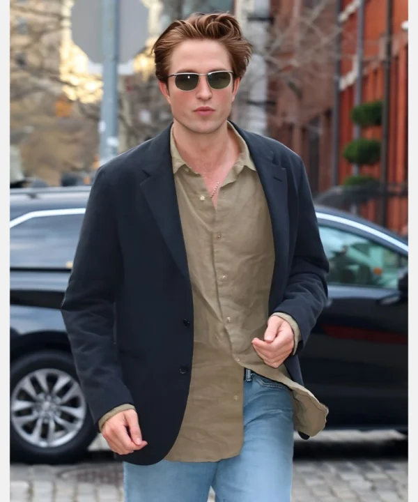 The Tonight Show Robert Pattinson Black Blazer