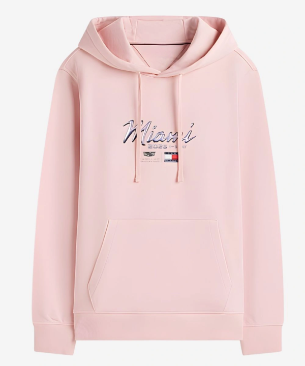 Tommy Hilfiger Cadillac F1 Team Miami Hoodie Pink