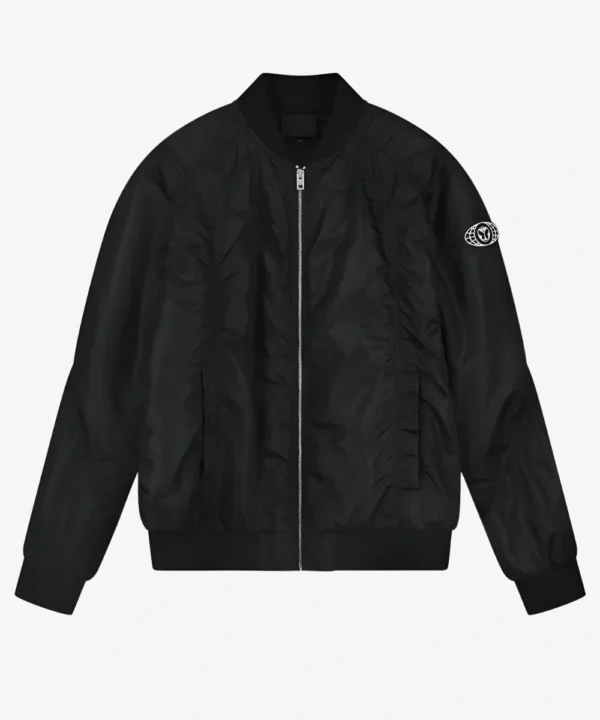Tomorrowland 2026 Swirl Black Bomber Jacket Men's