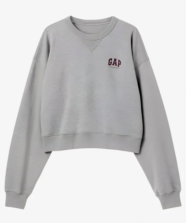 Women's Gap Victoria Beckham French Terry Sweatshirt Grey