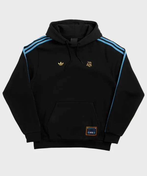 Adidas Argentina Thrasher Hoodie Black