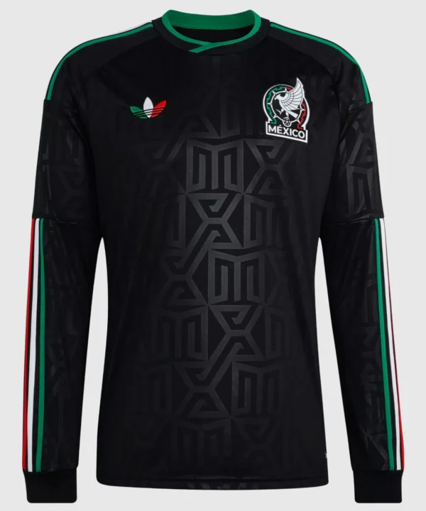 Adidas Mexico Long Sleeve Jersey Black