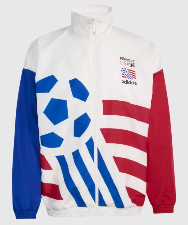 Adidas USA 94 Graphic Woven Track Jacket White