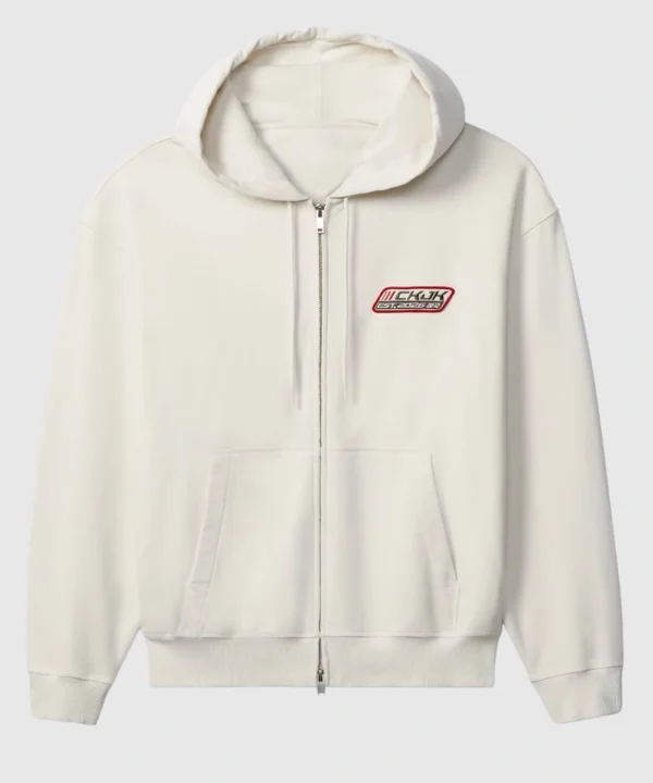Calvin Klein Jungkook Hoodie White