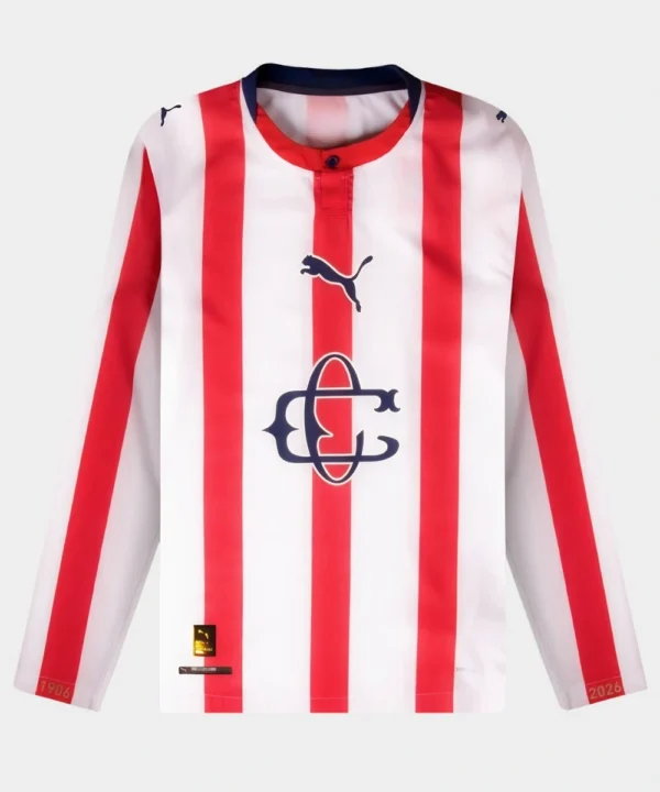 Chivas 120th Anniversary Jersey White & Red