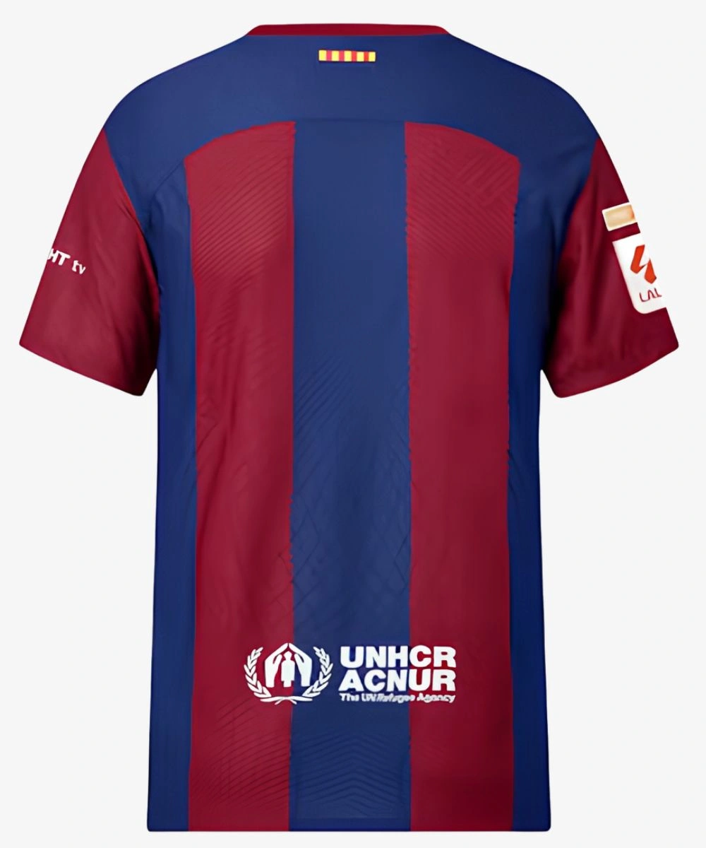 Colombian Singer Karol G FC Barcelona Home 23/24 Players Red & Blue Jersey