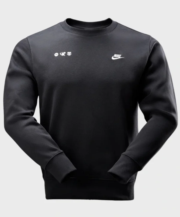 FC Barcelona Olivia Rodrigo Spotify Nike Crewneck Sweatshirt Black
