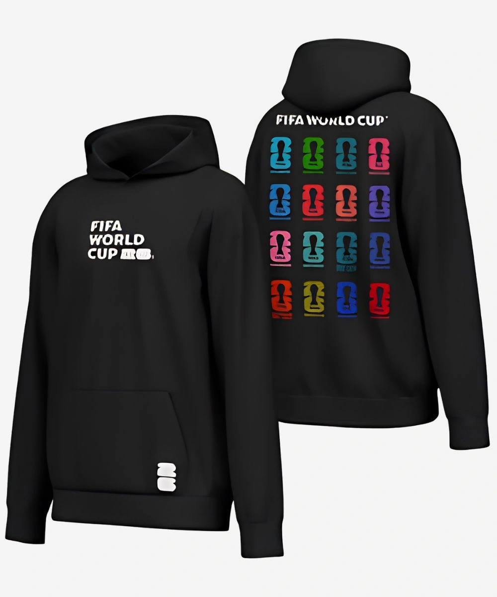 FIFA Host City Emblems Hoodie Black