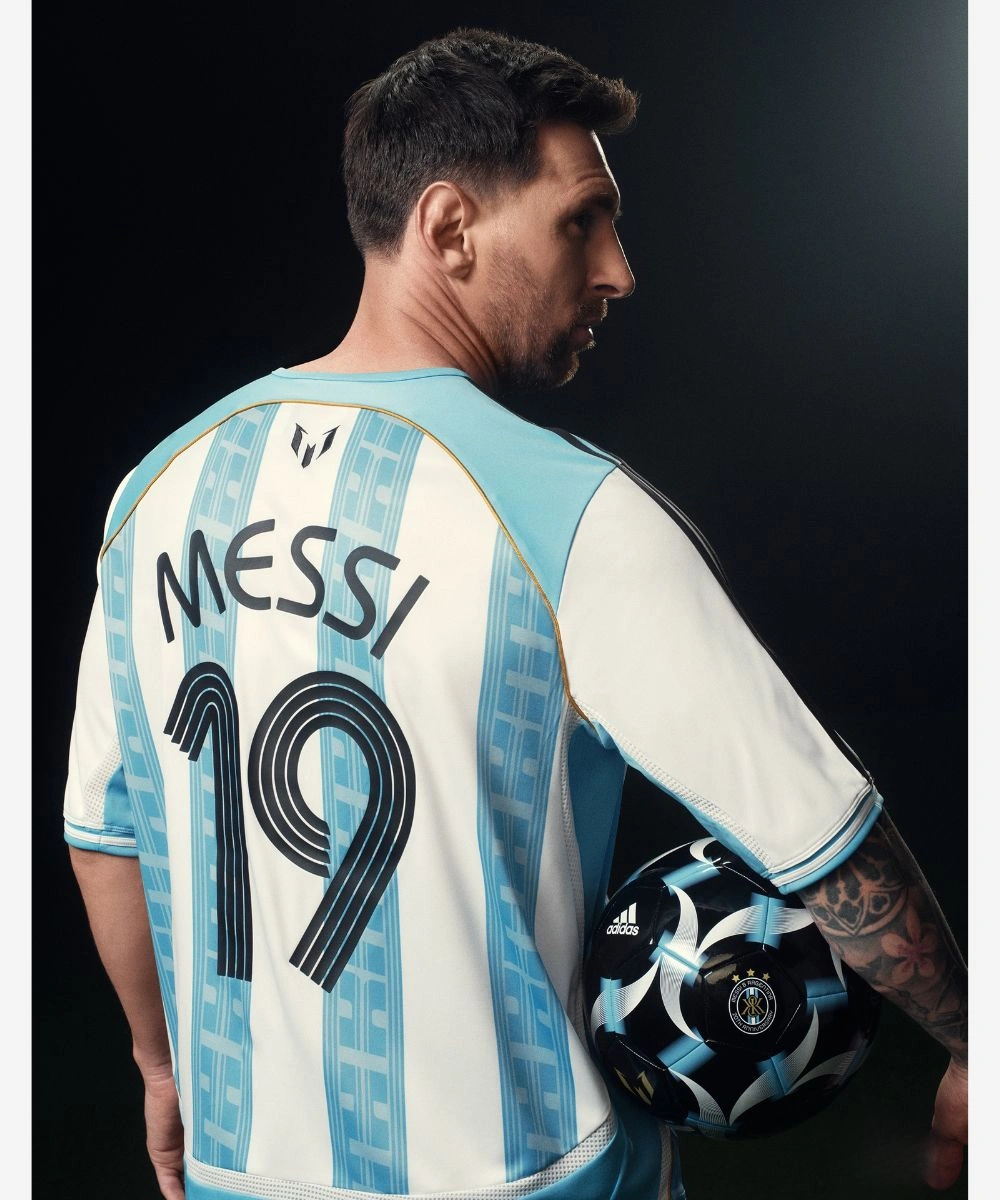 Kith & Messi Adidas Jersey Blue & White
