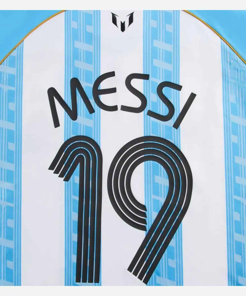 Kith & Messi Blue & White Jersey
