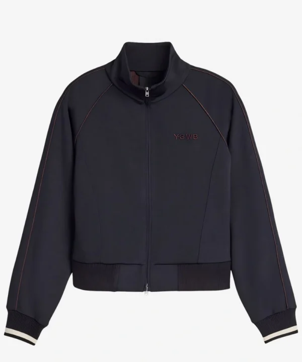 Men's 2026 Adidas x Wales Bonner x Y-3 Track Jacket Black