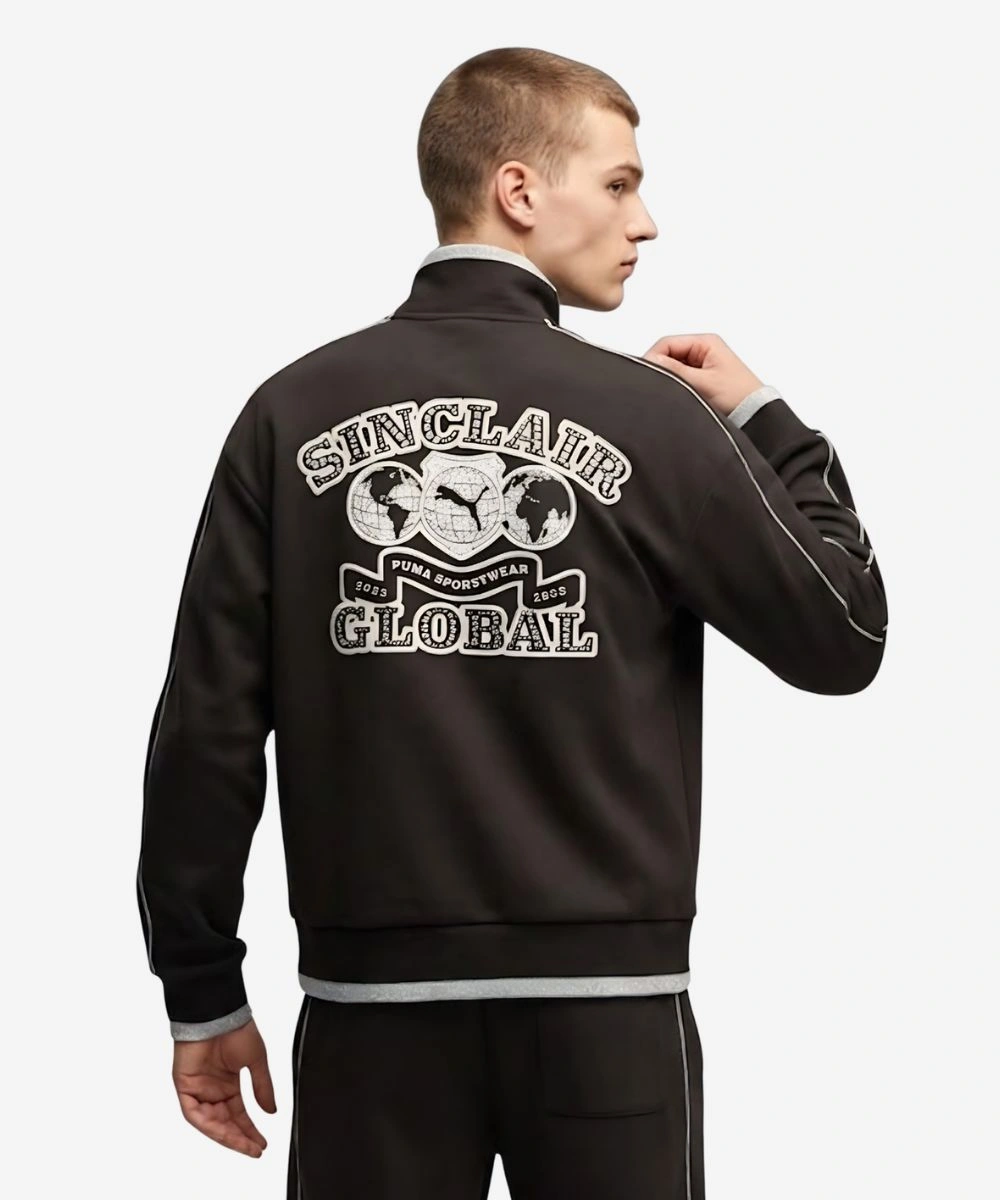 Men's 2026 PUMA x SINCLAIR T7 Track Jacket Black