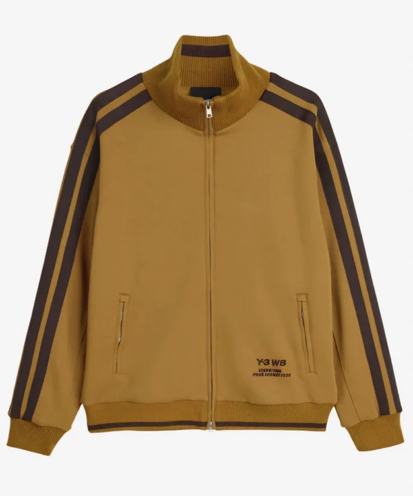 Men's Adidas x Wales Bonner x Y-3 Track Jacket Brown