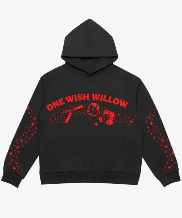 One Wish Willow Hoodie Black