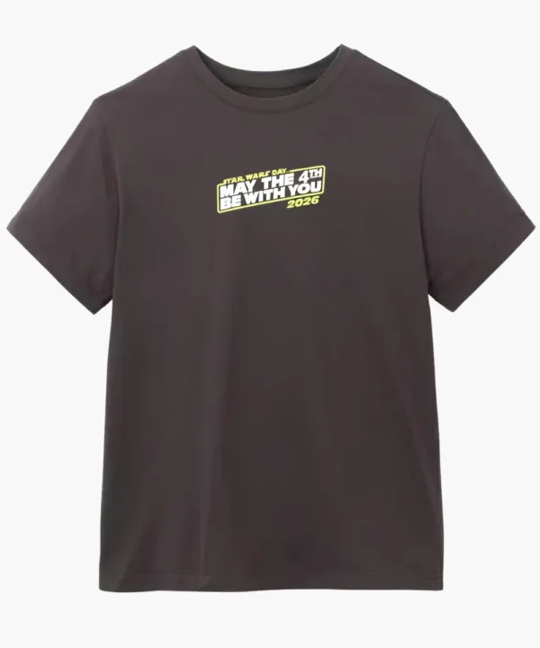 Star Wars Day 2026 May the 4th Be With You T-Shirt Black