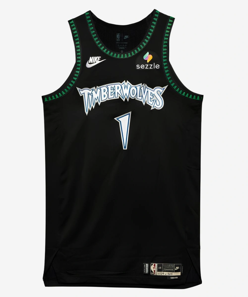 2026 Minnesota Timberwolves Nike Lamelo Ball Jersey Black