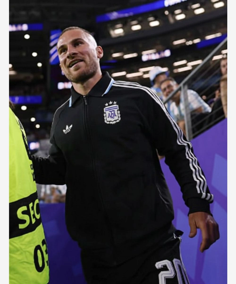 Adidas Argentina FIFA World Cup 2026 Away Anthem Jacket Black