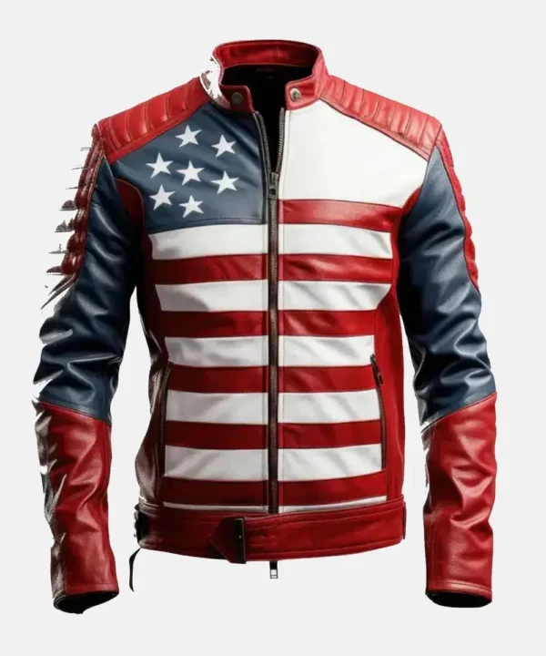American Flag Independence Day Jacket