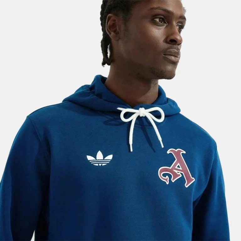 Arsenal Adidas 24/25 Hoodie Blue