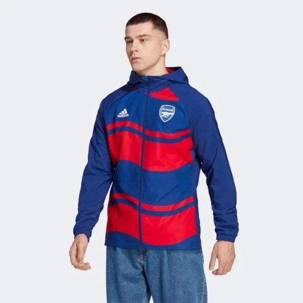 Arsenal Stadium Windbreaker Royal Jacket