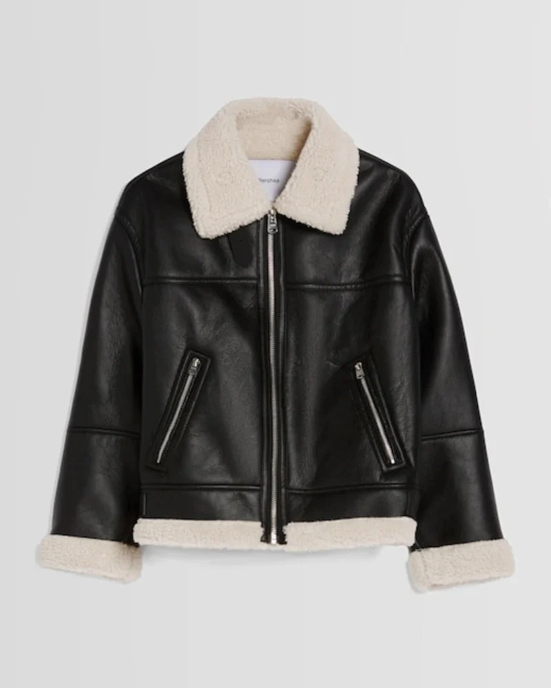 Aviator Double-Sided Jacket Black