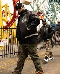 Avirex Gorilla Nems Coney Island Jacket Black