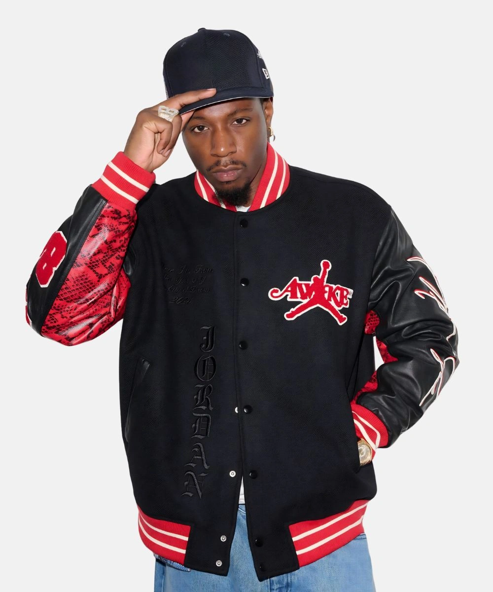 Awake NY Jordan Letterman Jacket