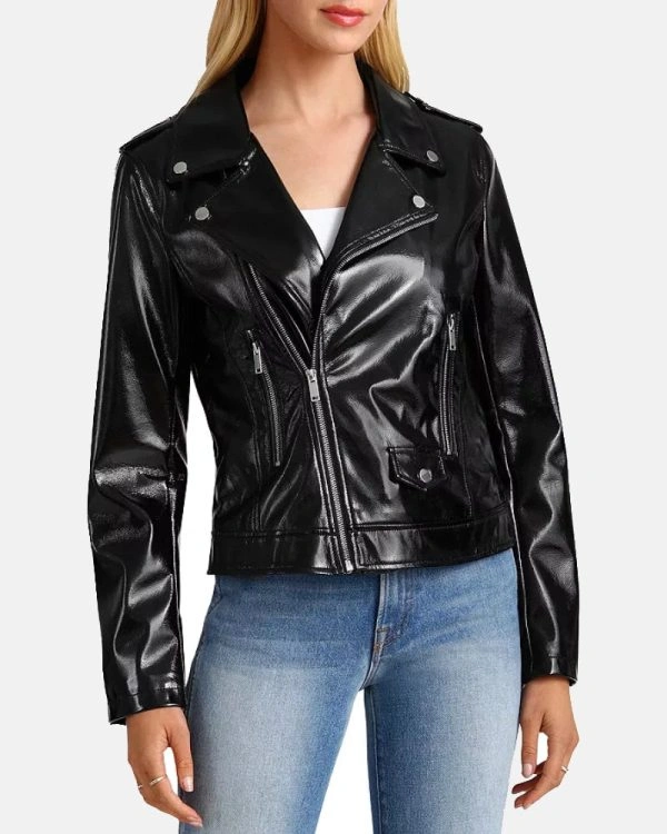 Bagatelle Patent Leather Jacket