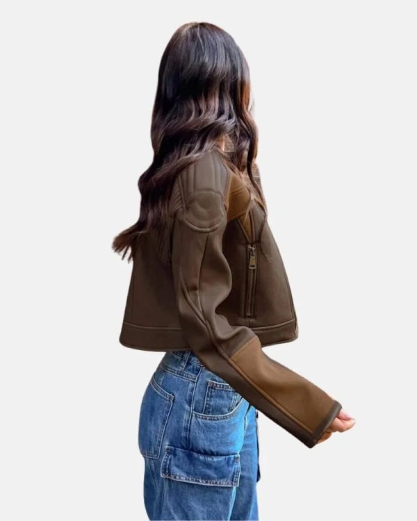 Bella Moto Jacket Chocolate