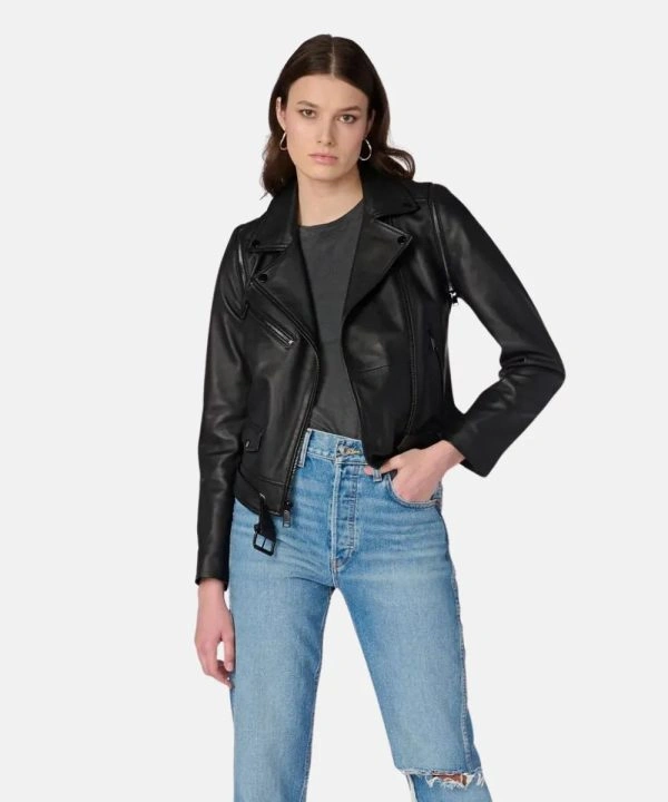 Camila Covertible 2 in 1 Vest Jacket Black