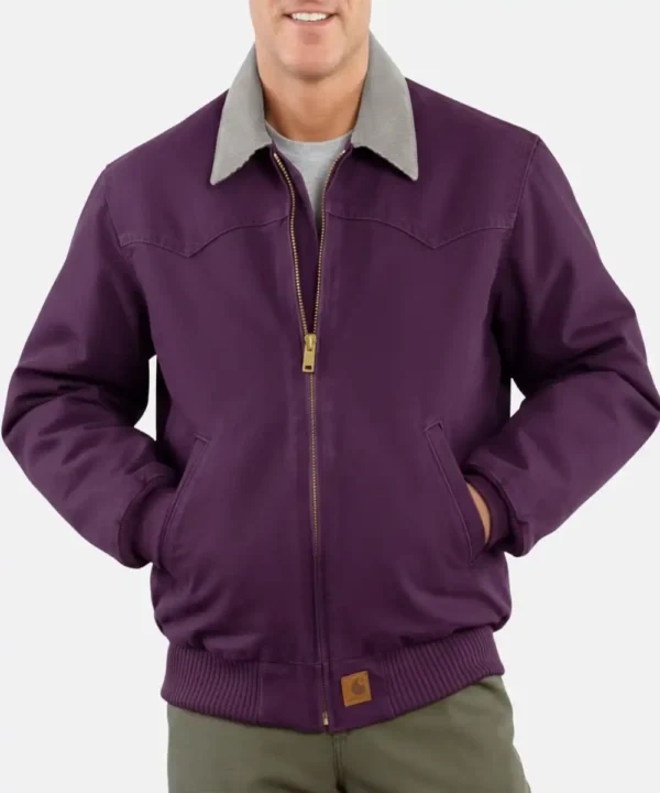 Carhartt Sandstone Duck Santa Fe Jacket Men's