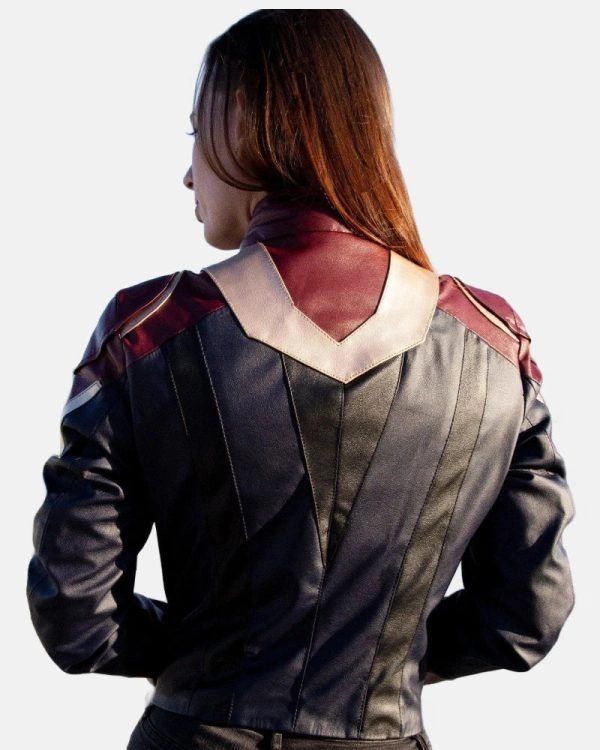 Carol Danvers Captain Marvel Red & Blue Jacket