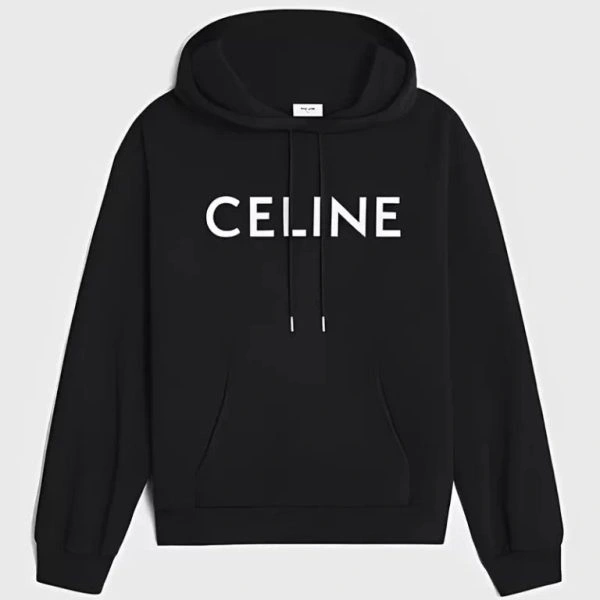 Celine Hoodie Black