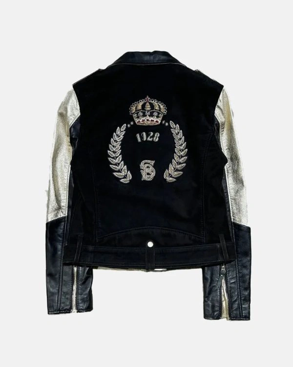 Charlie Leather Jacket Black