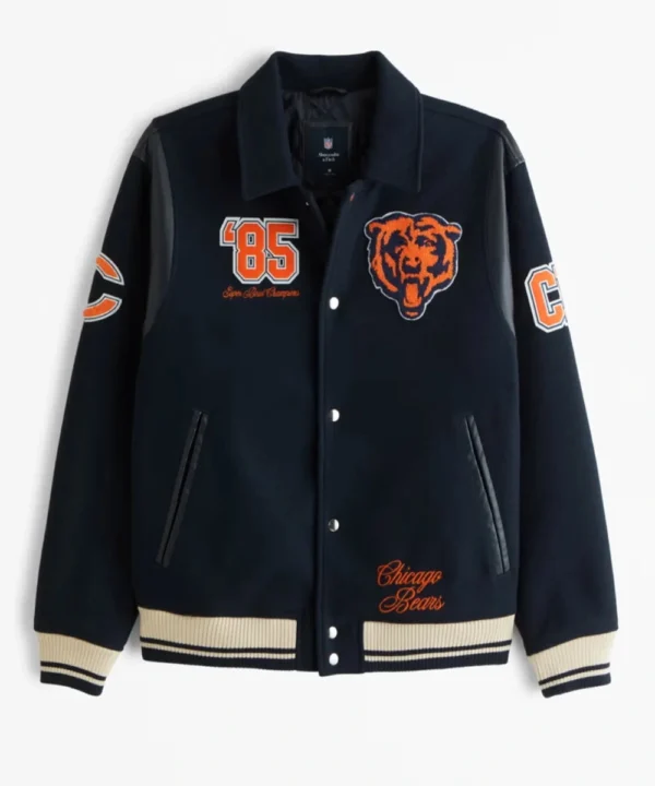 Chicago Bears Varsity Bomber Jacket
