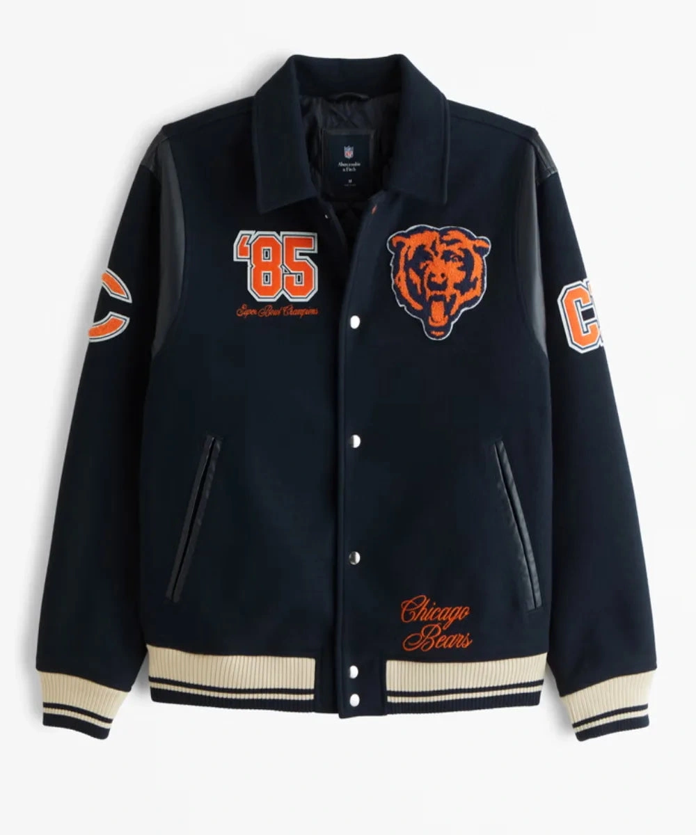 Chicago Bears Varsity Bomber Jacket
