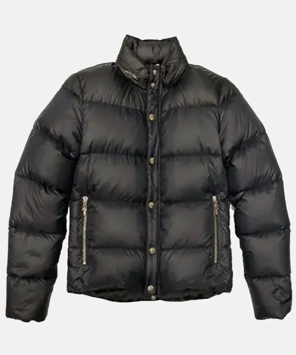 Chrome Hearts Black Puffer Jacket