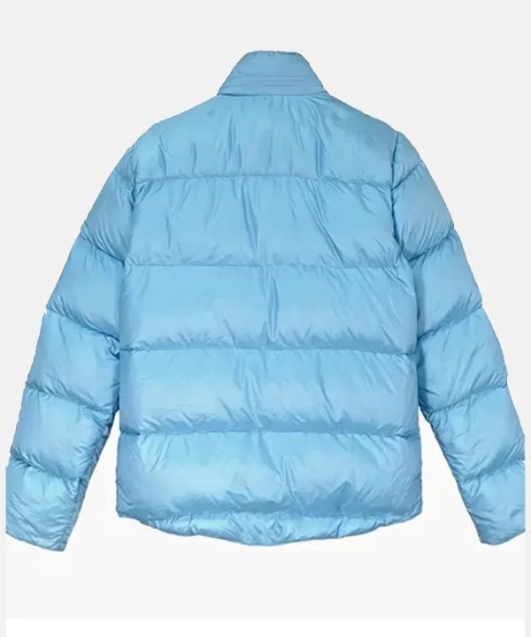 Chrome Hearts Blue Puffer Jacket